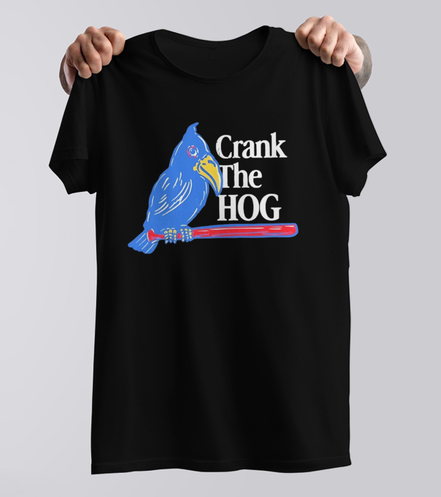 Crank The Hog Villanova Wildcats Basketball Jay Wright NCAA Sports T-Shirt