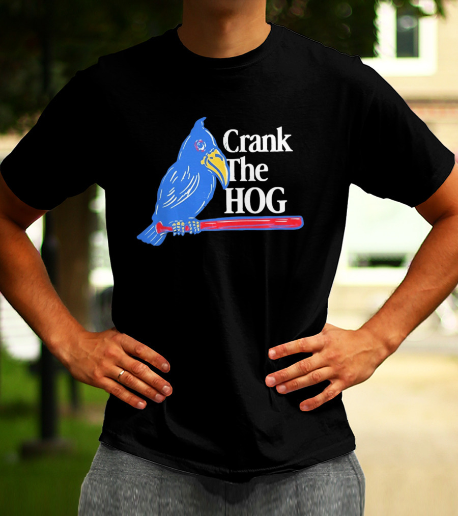 Crank The Hog Villanova Wildcats Basketball Jay Wright NCAA Sports T-Shirt