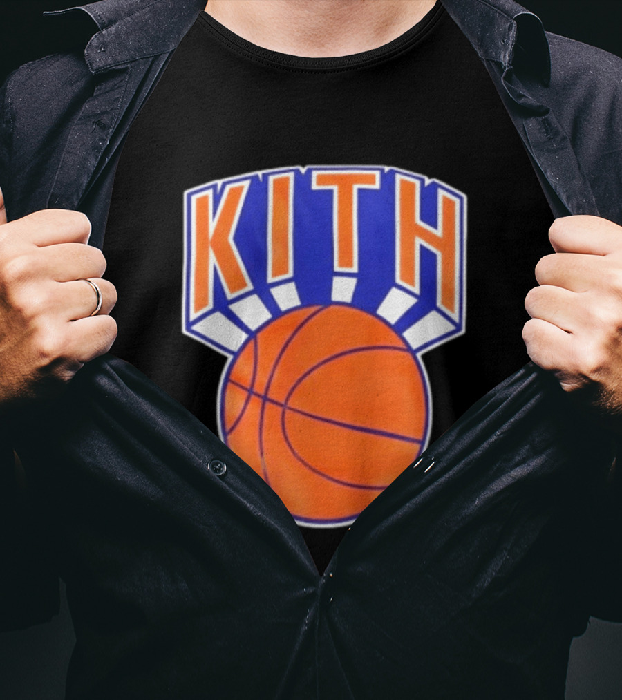Kith Night New York Knicks Presented By Delta November 2025 Mecca Of Basketball T-Shirt