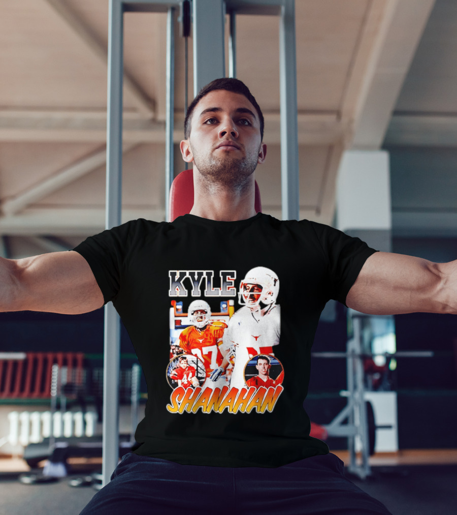 Kyle Shanahan Texas Longhorns Football Legend Player Number 17 T-Shirt