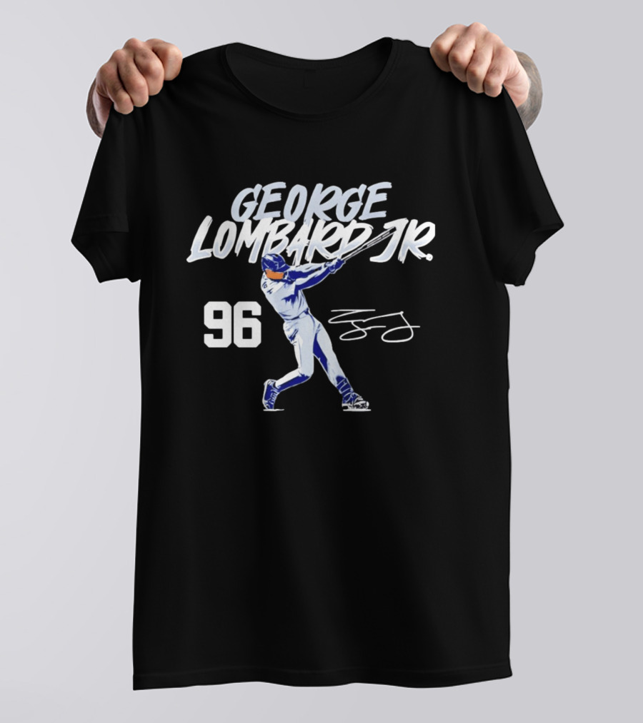 George Lombard Jr 96 Yankees Baseball Player T-Shirt
