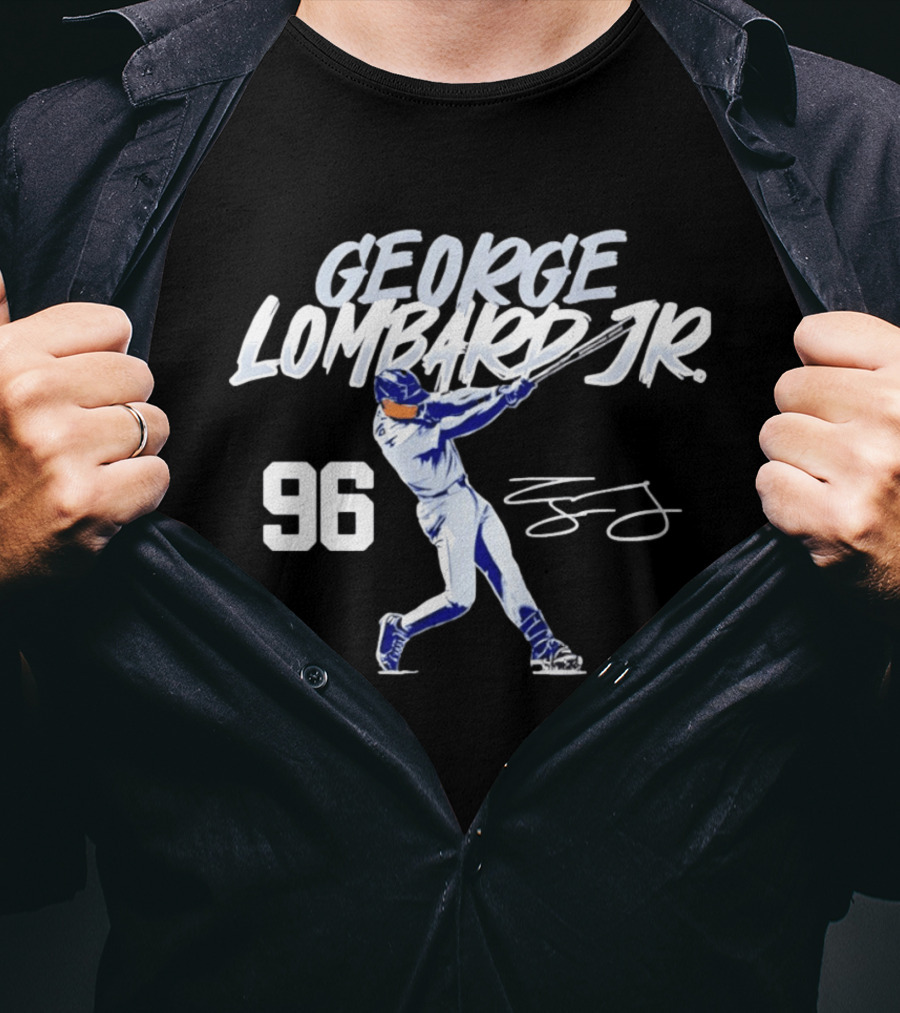 George Lombard Jr 96 Yankees Baseball Player T-Shirt