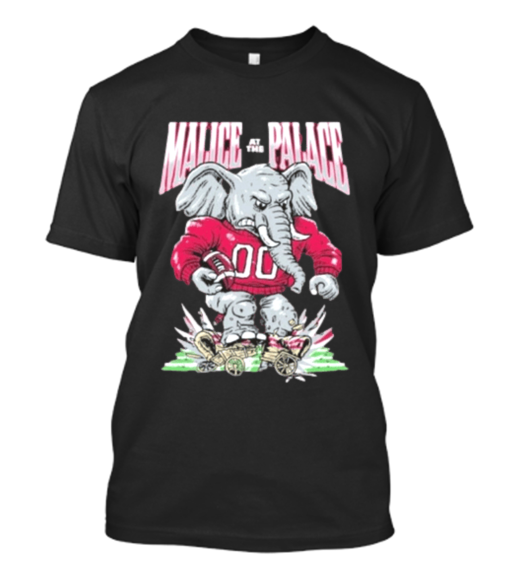 Alabama Crimson Tide Malice At The Palace Elephant 00 Beat Ou T-Shirt