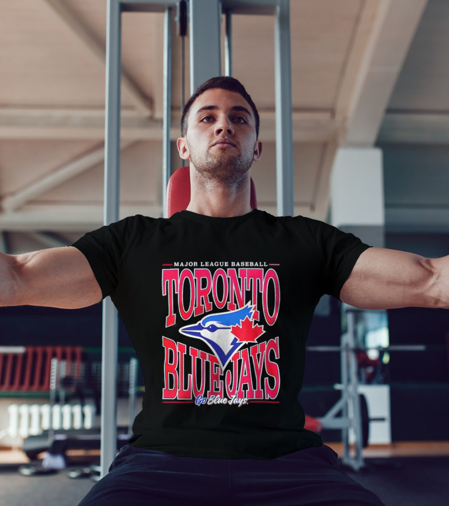 Toronto Blue Jays Major League Baseball Go Blue Jays T-Shirt