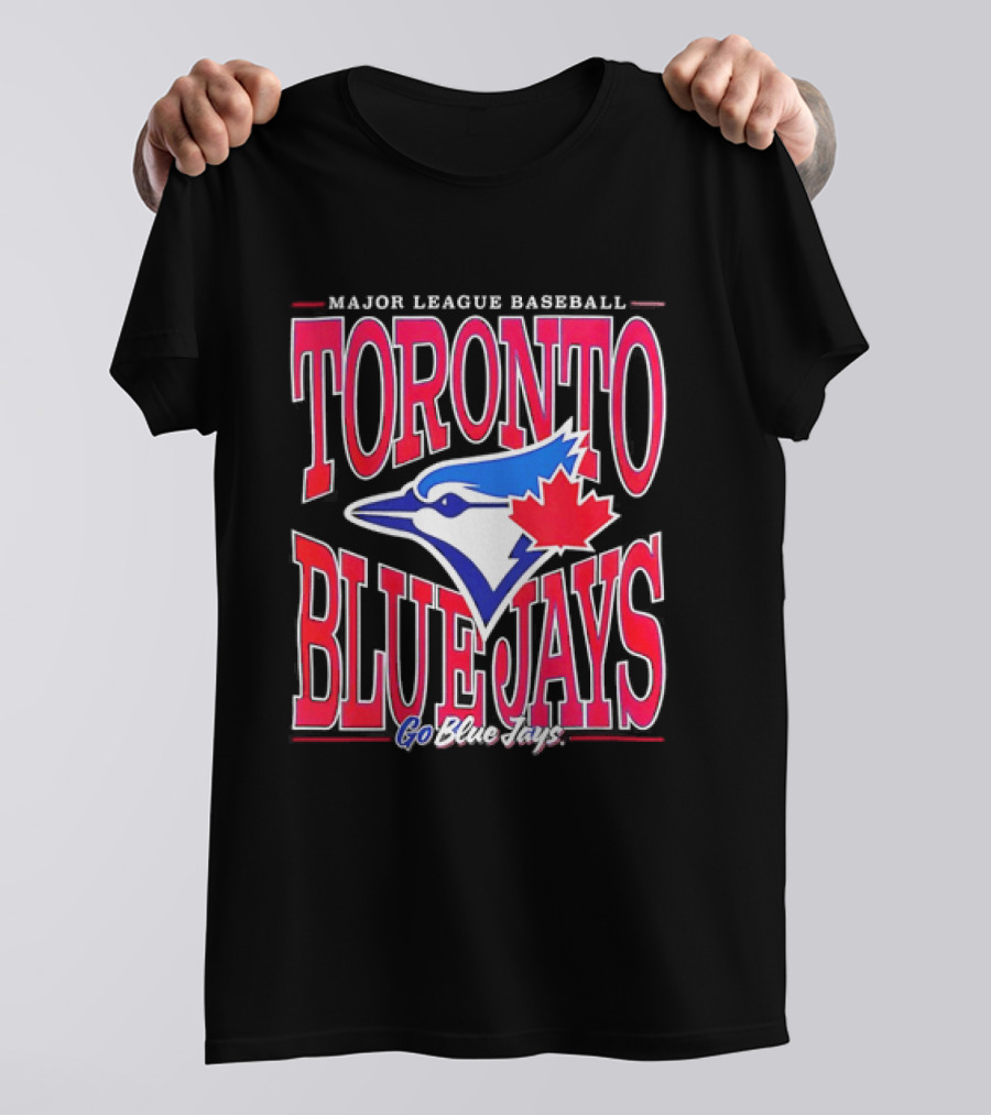 Toronto Blue Jays Major League Baseball Go Blue Jays T-Shirt