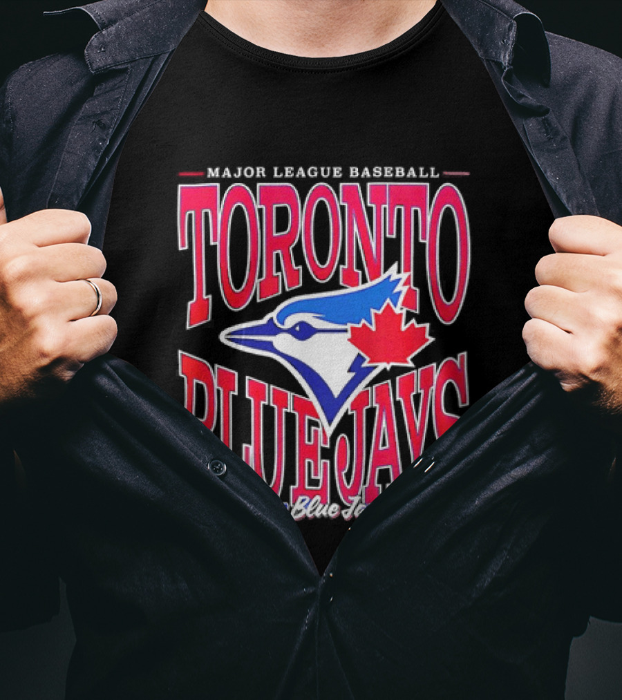 Toronto Blue Jays Major League Baseball Go Blue Jays T-Shirt