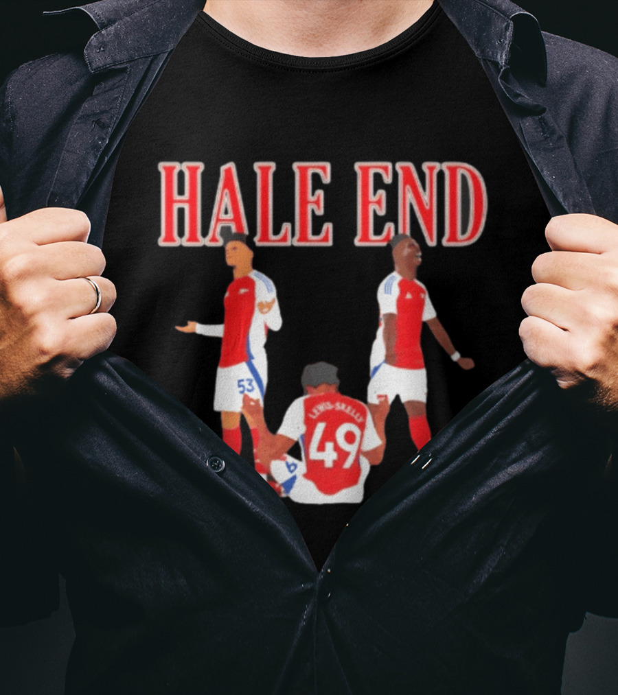 Arsenal FC Hale End Saka Nwaneri Lewis Skelly T-Shirt