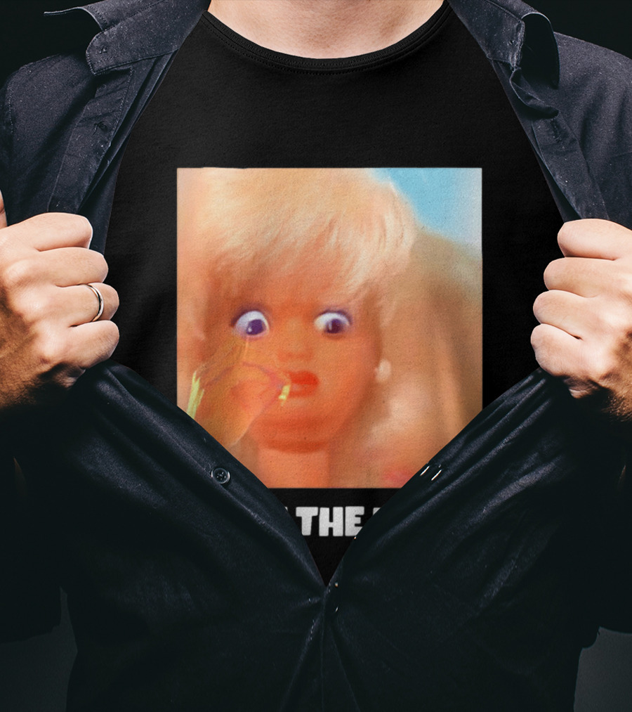What The Hell Doll Meme Reaction Funny Expression T-Shirt