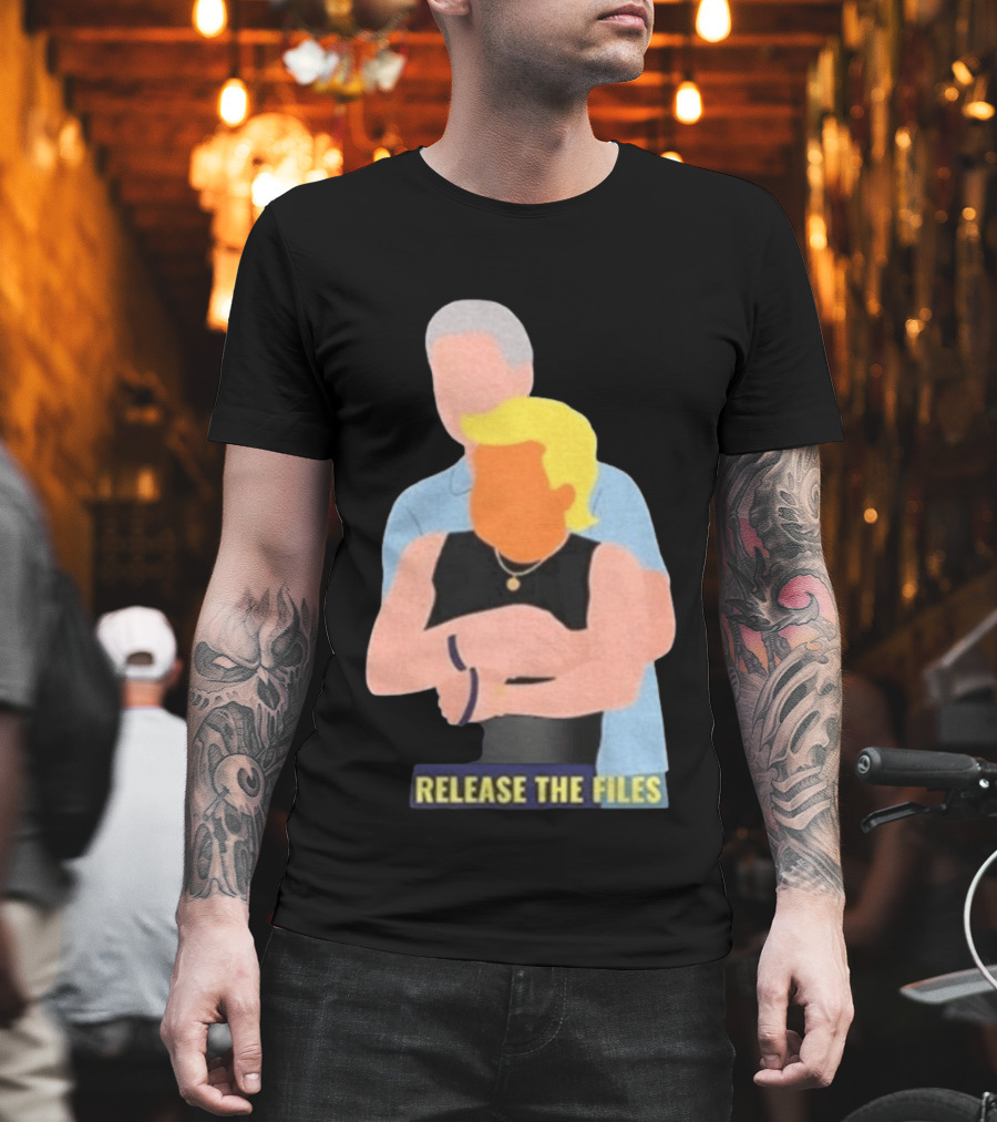 Release The Files CEO HR Kiss Cam Meme T-Shirt