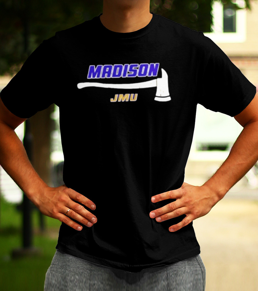 Original Firefighter Fire Dept Always Ready Madison JMU T-Shirt