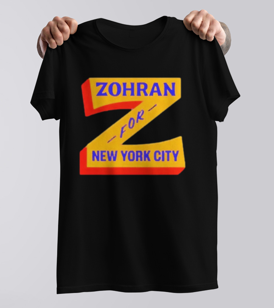 Zohran Mamdani 2025 Z For New York City T-Shirt