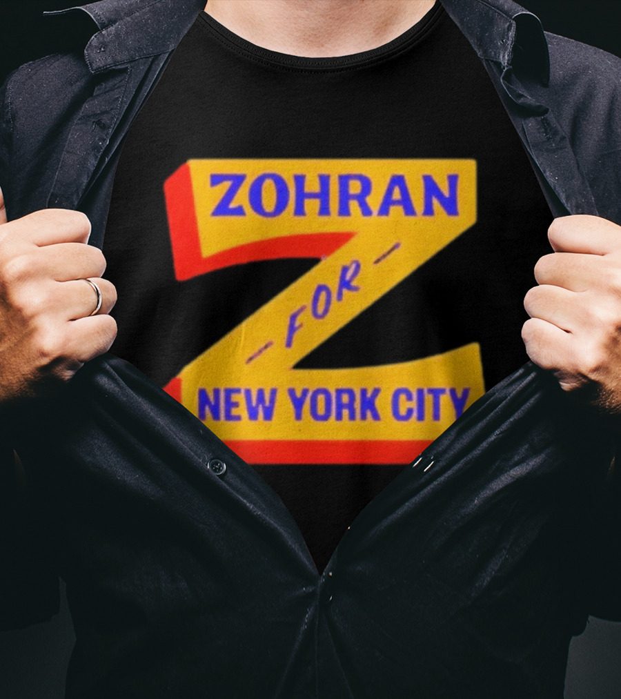 Zohran Mamdani 2025 Z For New York City T-Shirt