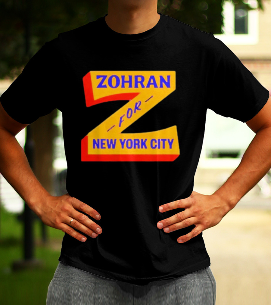 Zohran Mamdani 2025 Z For New York City T-Shirt