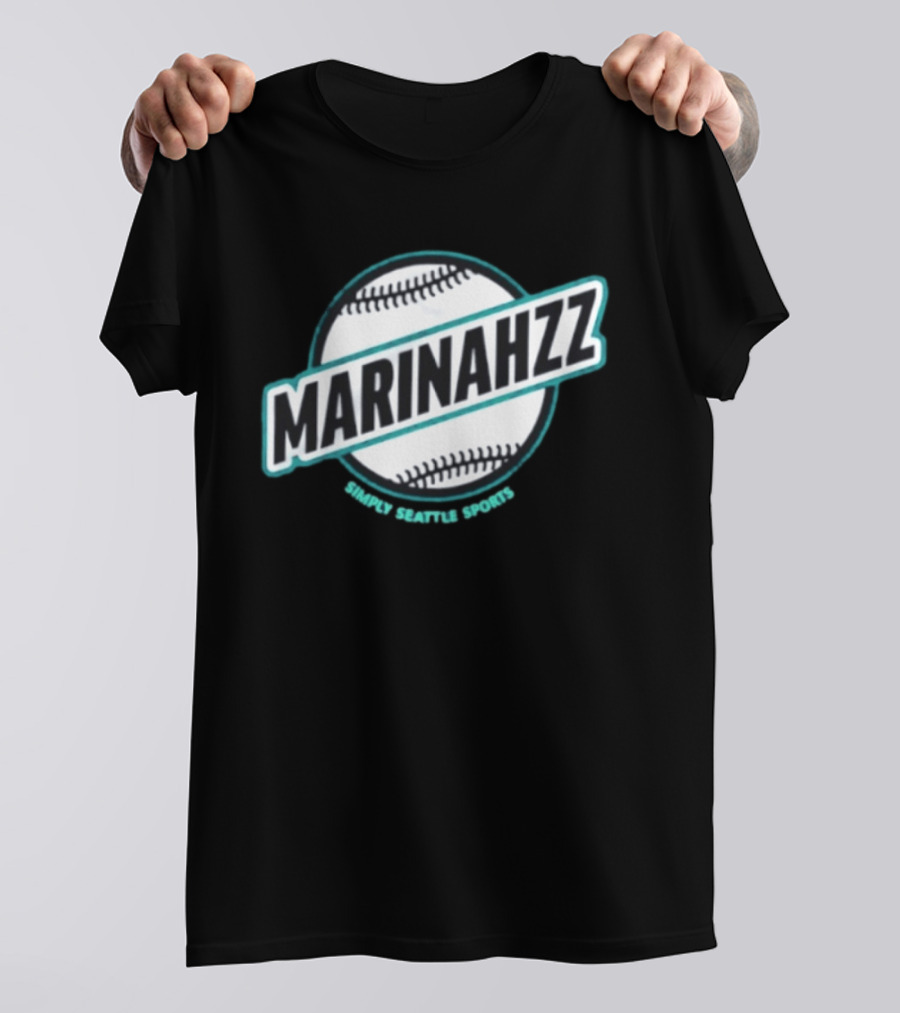 Marinahzz Simply Seattle Mariners Sports Baseball T-Shirt
