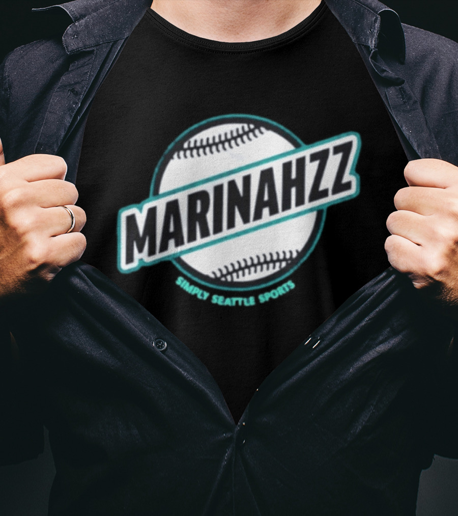 Marinahzz Simply Seattle Mariners Sports Baseball T-Shirt