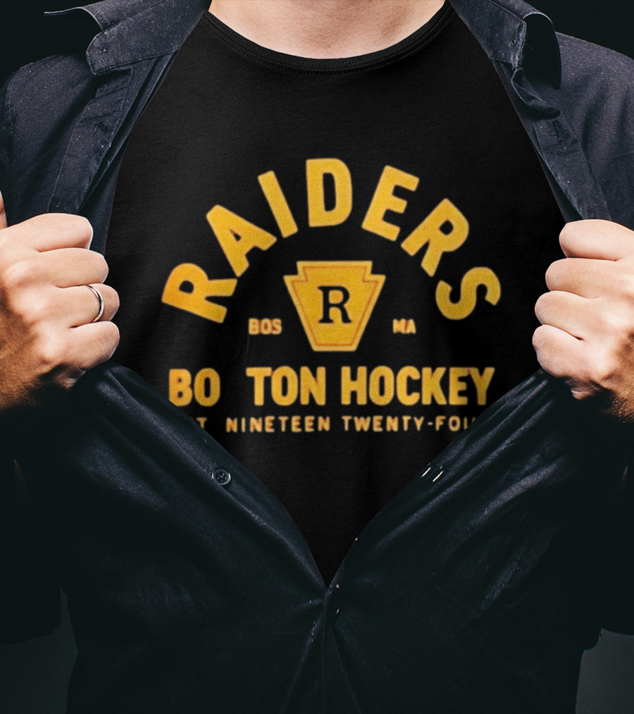 Ilya Rozanov 81 Raiders Boston Hockey 1924 Hudson Williams Connor Storrie Rivalry T-Shirt