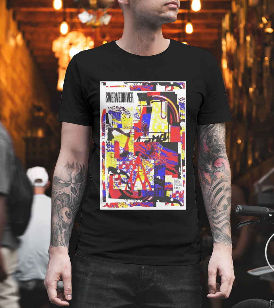 Swervedriver Phoenix Concert Theatre Toronto ON Aug 21 2026 Vibrant Abstract Collage T-Shirt
