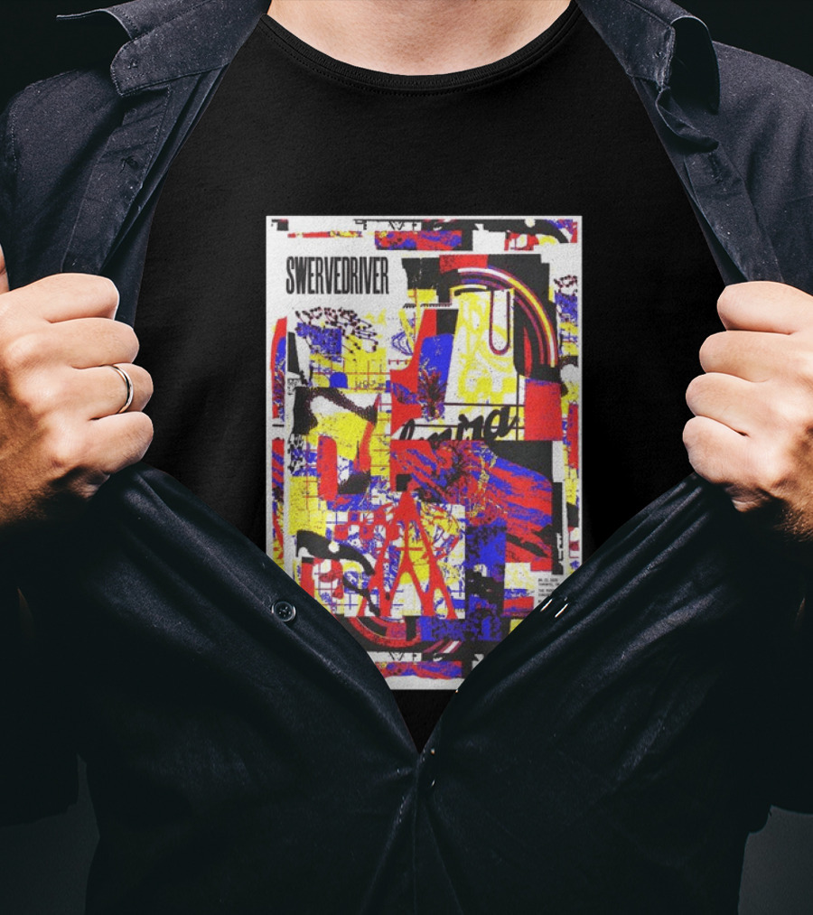 Swervedriver Phoenix Concert Theatre Toronto ON Aug 21 2026 Vibrant Abstract Collage T-Shirt
