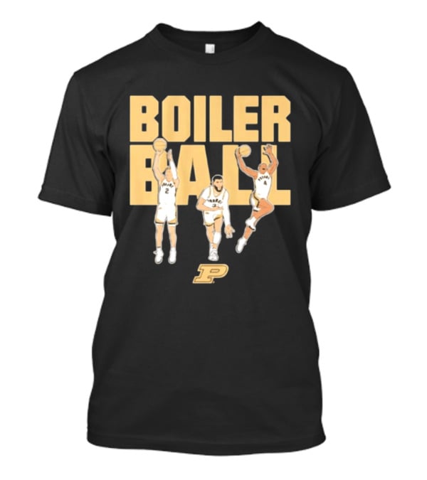 Braden Smith Fletcher Loyer Trey Kaufman Renn Purdue Basketball Boiler Ball T-Shirt