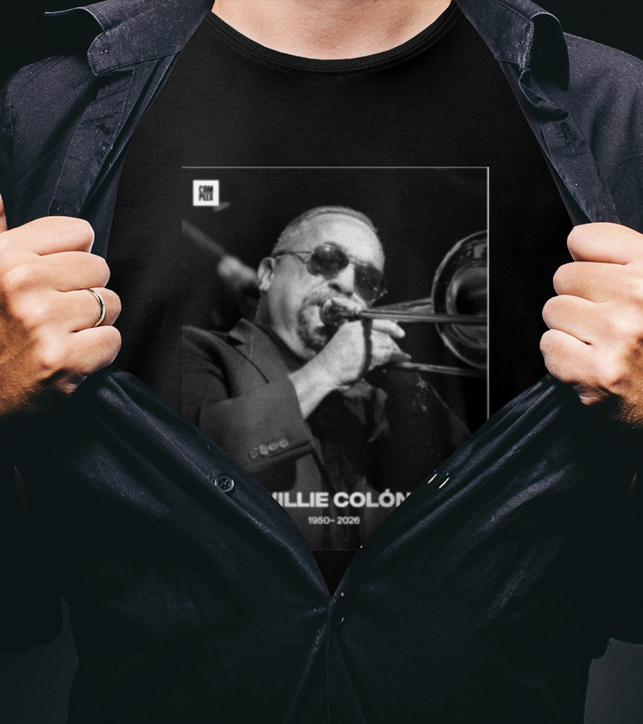 Willie Colón 1950 2026 Rest In Peace Salsa Giant T-Shirt