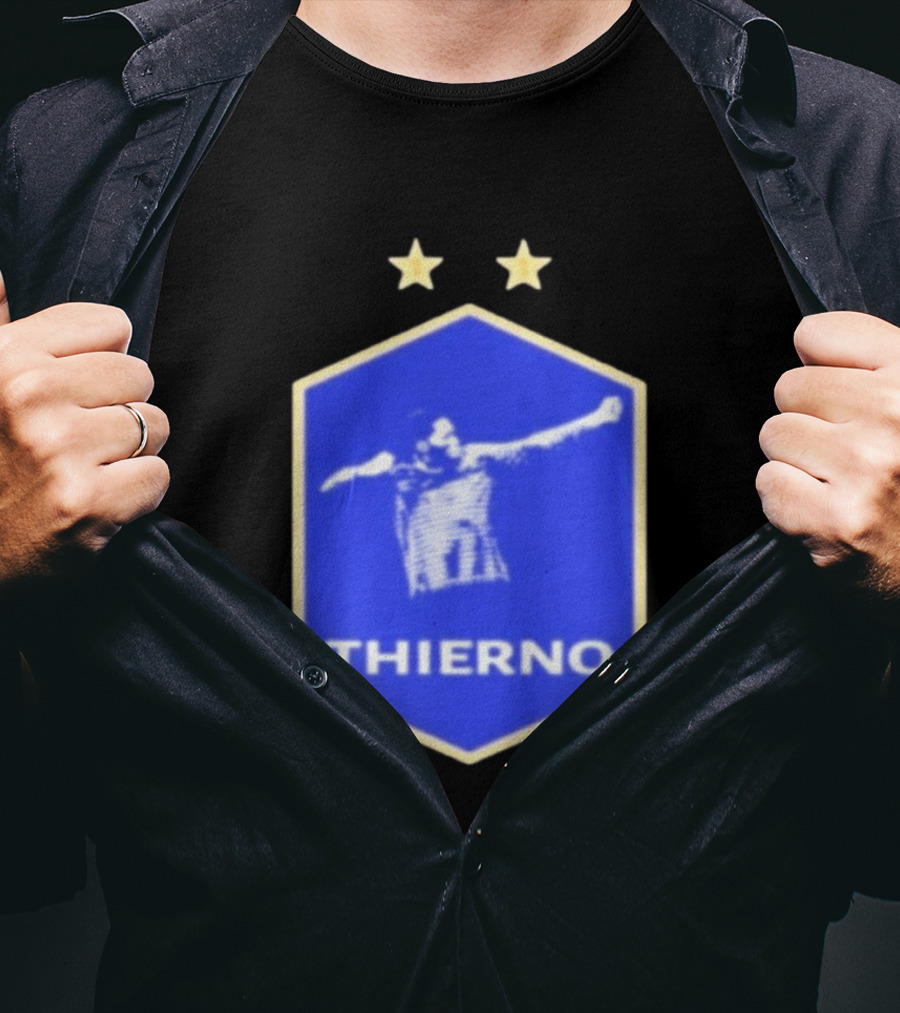 Thierno Barry Everton FC Two Stars Blue Crest T-Shirt