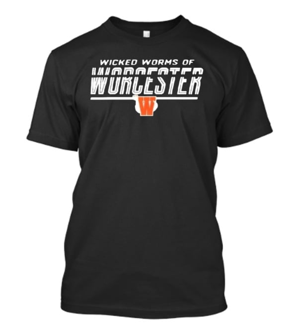 Trendy Worcester Red Sox Wicked Worms Burnt Orange Worcester T-Shirt