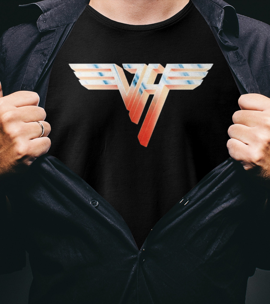Van Halen VH Emblem Classic Rock T-Shirt