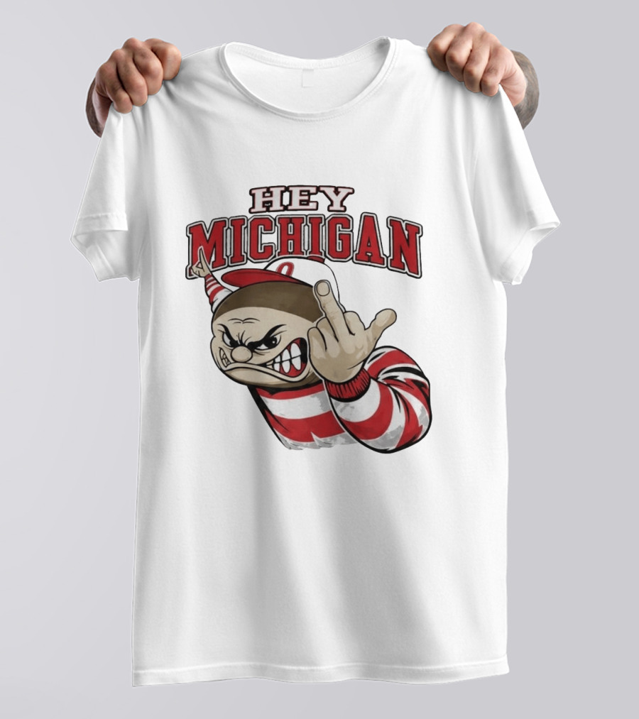 Ishowspeed Hey Michigan Football Rivalry Fan T-Shirt
