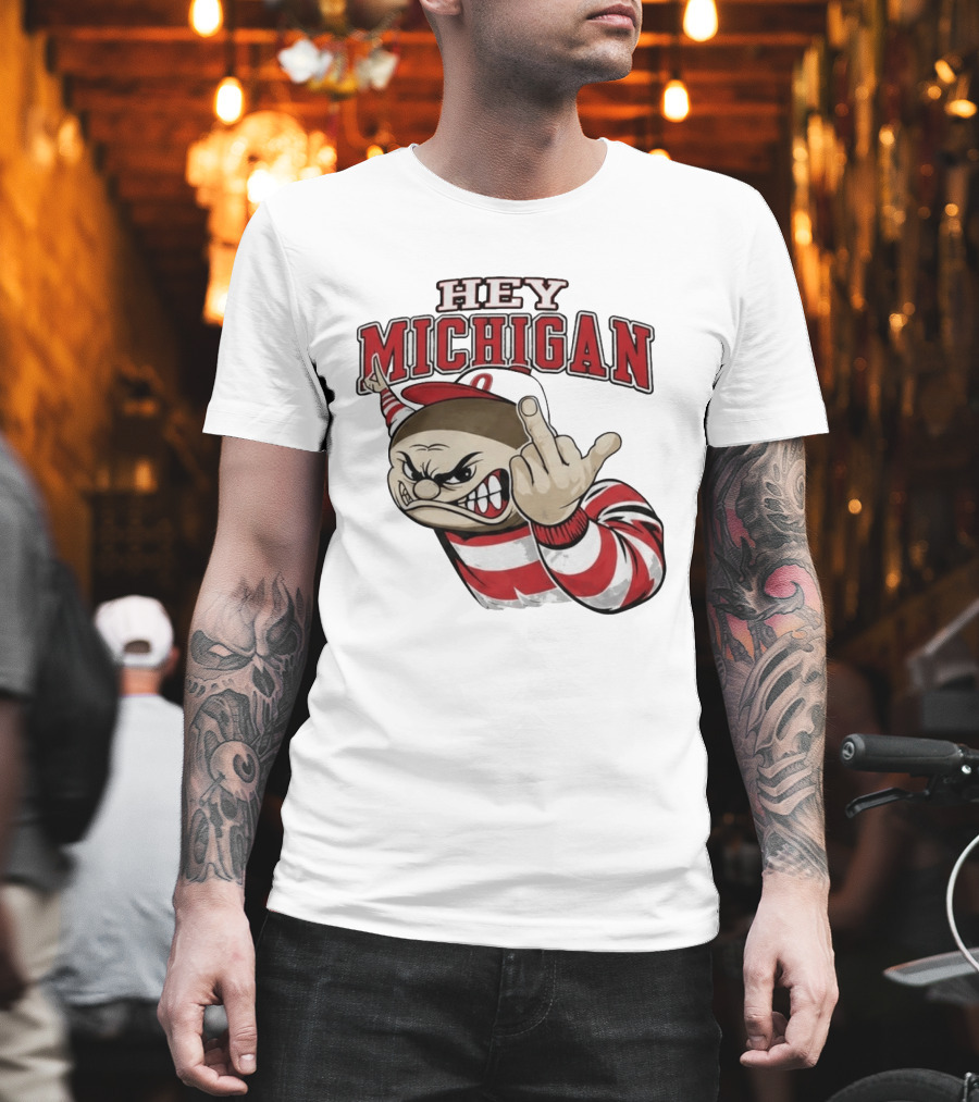 Ishowspeed Hey Michigan Football Rivalry Fan T-Shirt