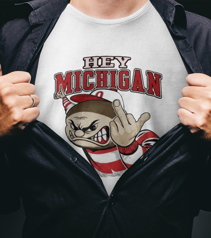 Ishowspeed Hey Michigan Football Rivalry Fan T-Shirt