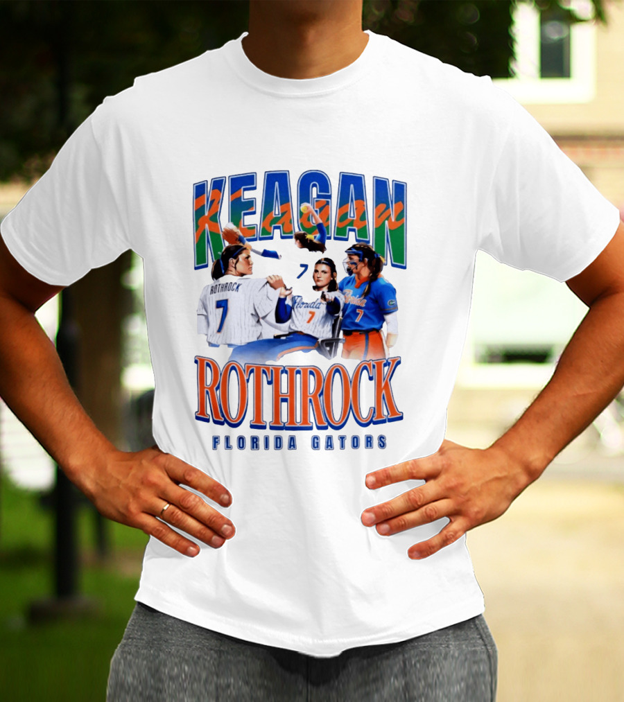 Keagan Rothrock Florida Gators Rothrock 7 Baseball Softball Athlete T-Shirt