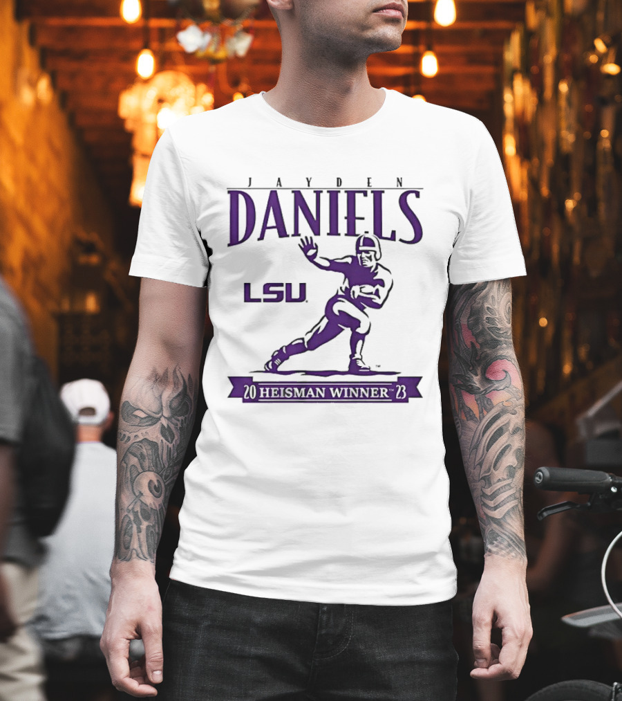 Jayden Daniels LSU Heisman Winner 2023 T-Shirt