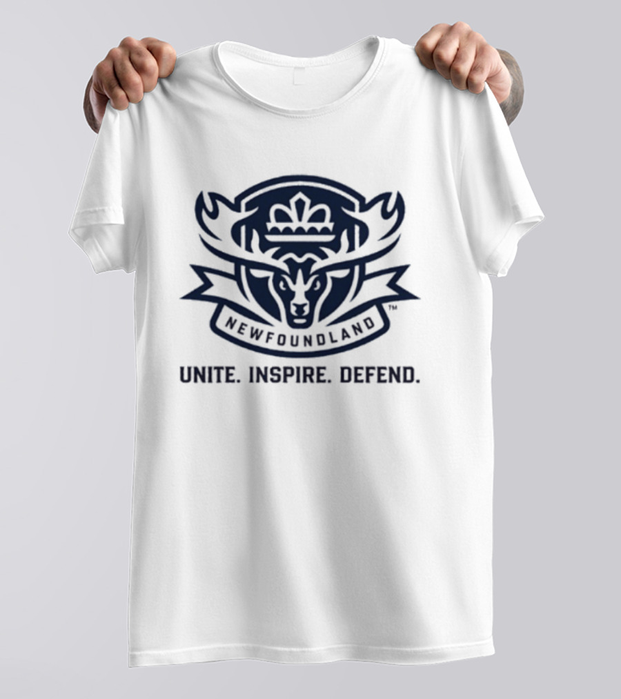 Newfoundland Regiment Unite Inspire Defend 2025 T-Shirt