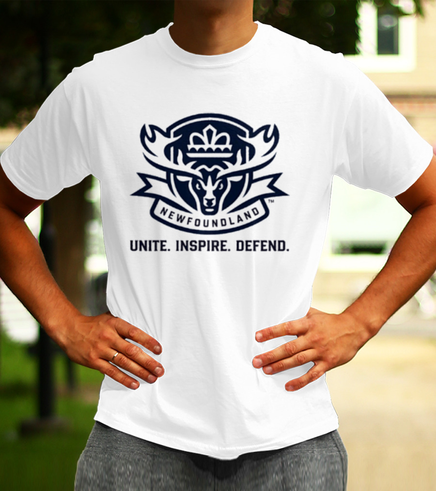 Newfoundland Regiment Unite Inspire Defend 2025 T-Shirt