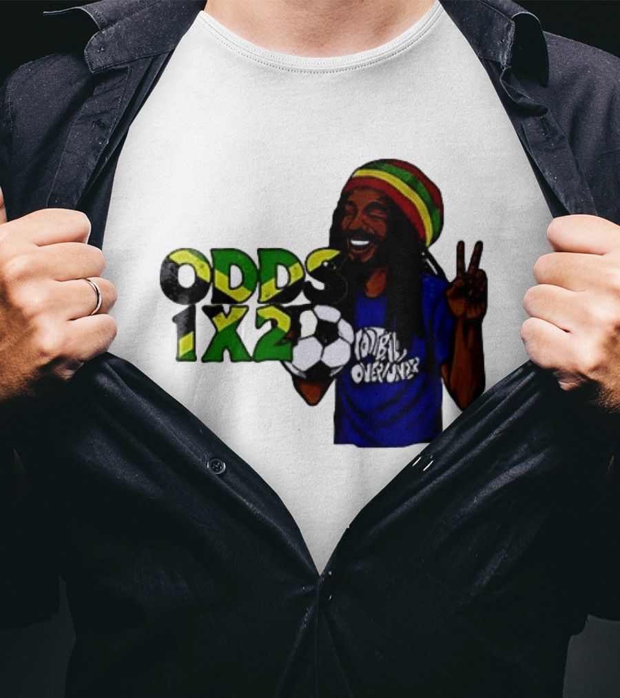 ODDS 1X2 Jangan Masukan Unsur Cinta Dalam Les Football Over Under T-Shirt