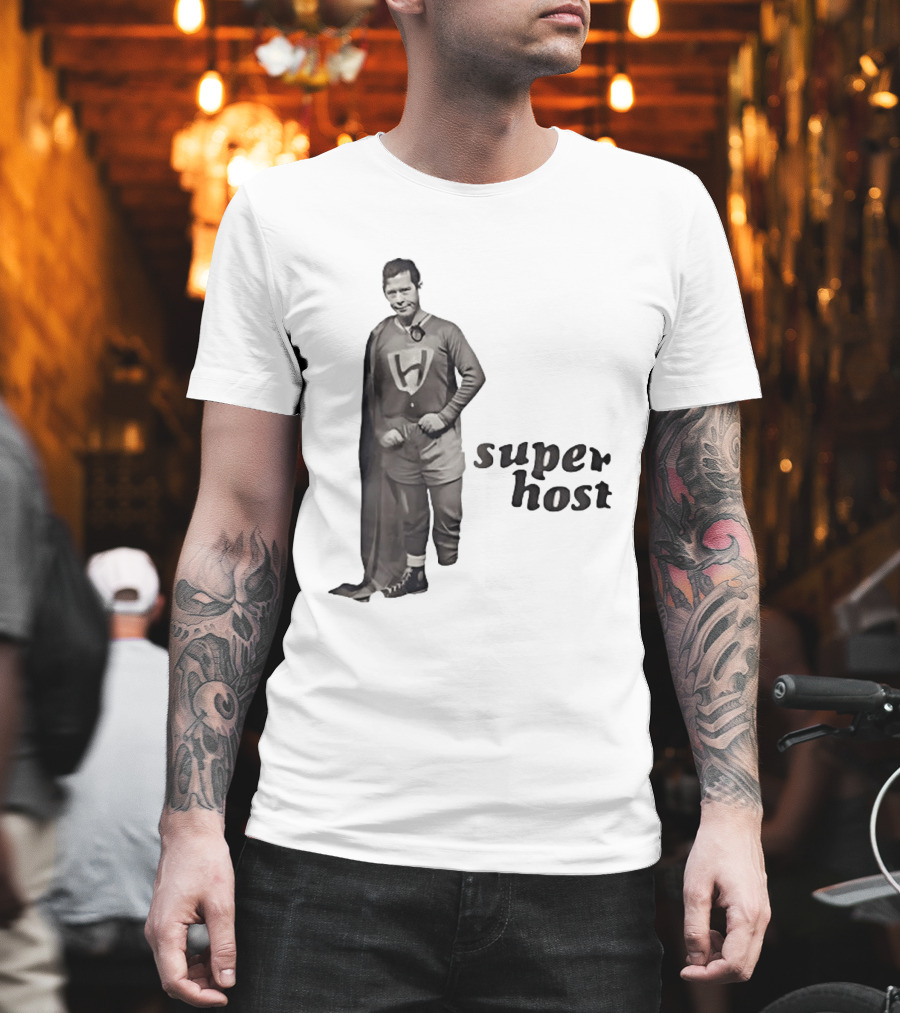 WUAB 43 Cleveland Superhost Lorain Retro Hero T-Shirt