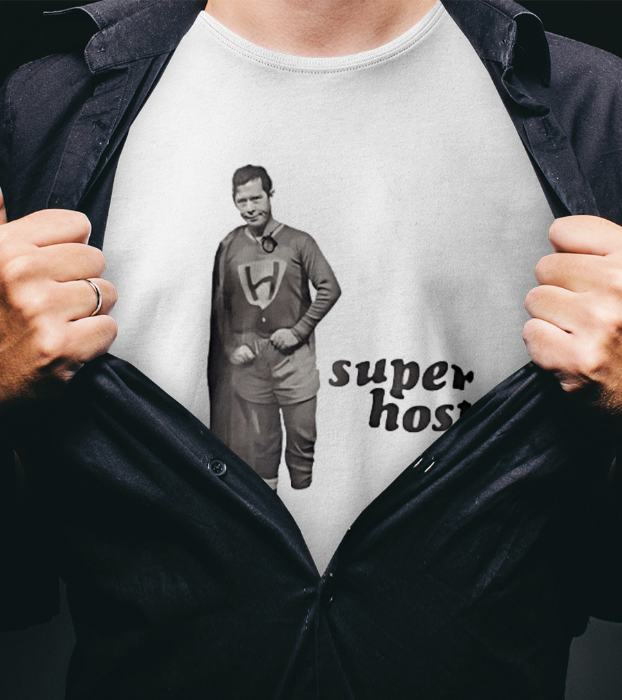 WUAB 43 Cleveland Superhost Lorain Retro Hero T-Shirt