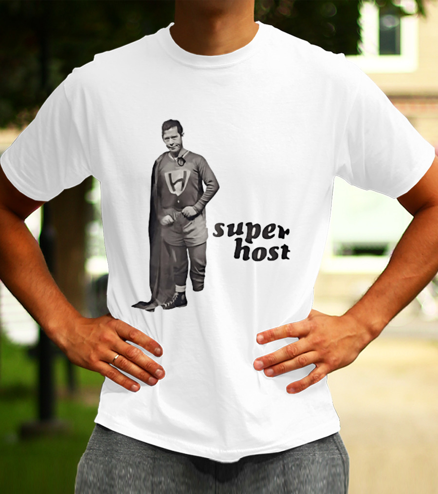 WUAB 43 Cleveland Superhost Lorain Retro Hero T-Shirt