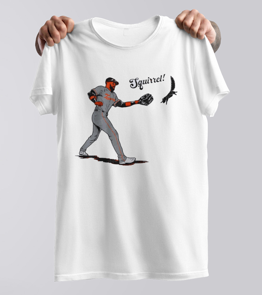 Tavares Squirrel Baltimore Orioles Baseball Moment Sports T-Shirt