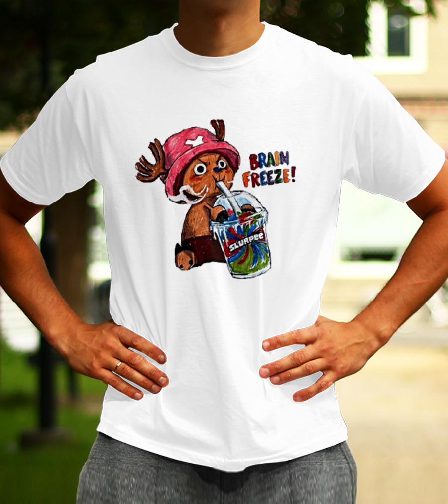 Tony Tony Chopper Slurpee Brain Freeze One Piece T-Shirt