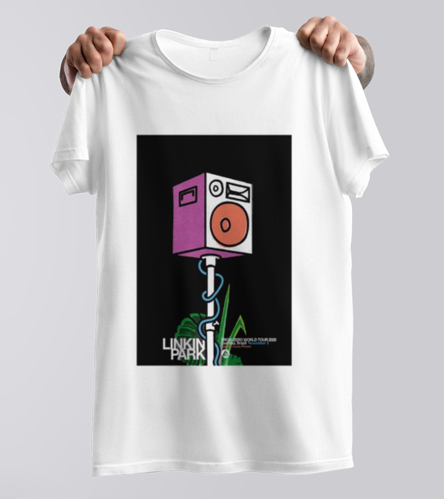 Linkin Park From Zero World Tour Estadio Couto Pereira Curitiba November 5 2025 T-Shirt