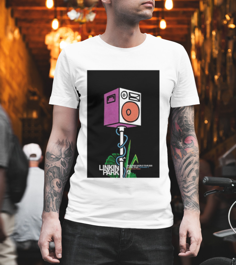 Linkin Park From Zero World Tour Estadio Couto Pereira Curitiba November 5 2025 T-Shirt
