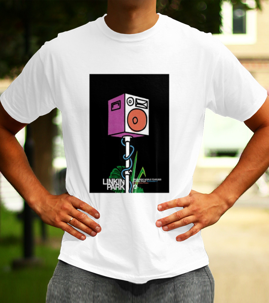 Linkin Park From Zero World Tour Estadio Couto Pereira Curitiba November 5 2025 T-Shirt