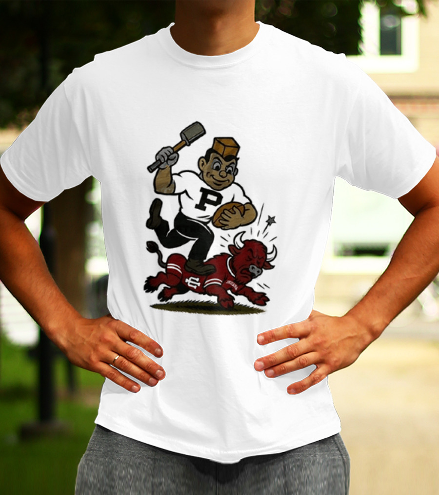 Purdue Boilermakers Crush Indiana Hoosiers NCAA Football Rivalry Victory T-Shirt