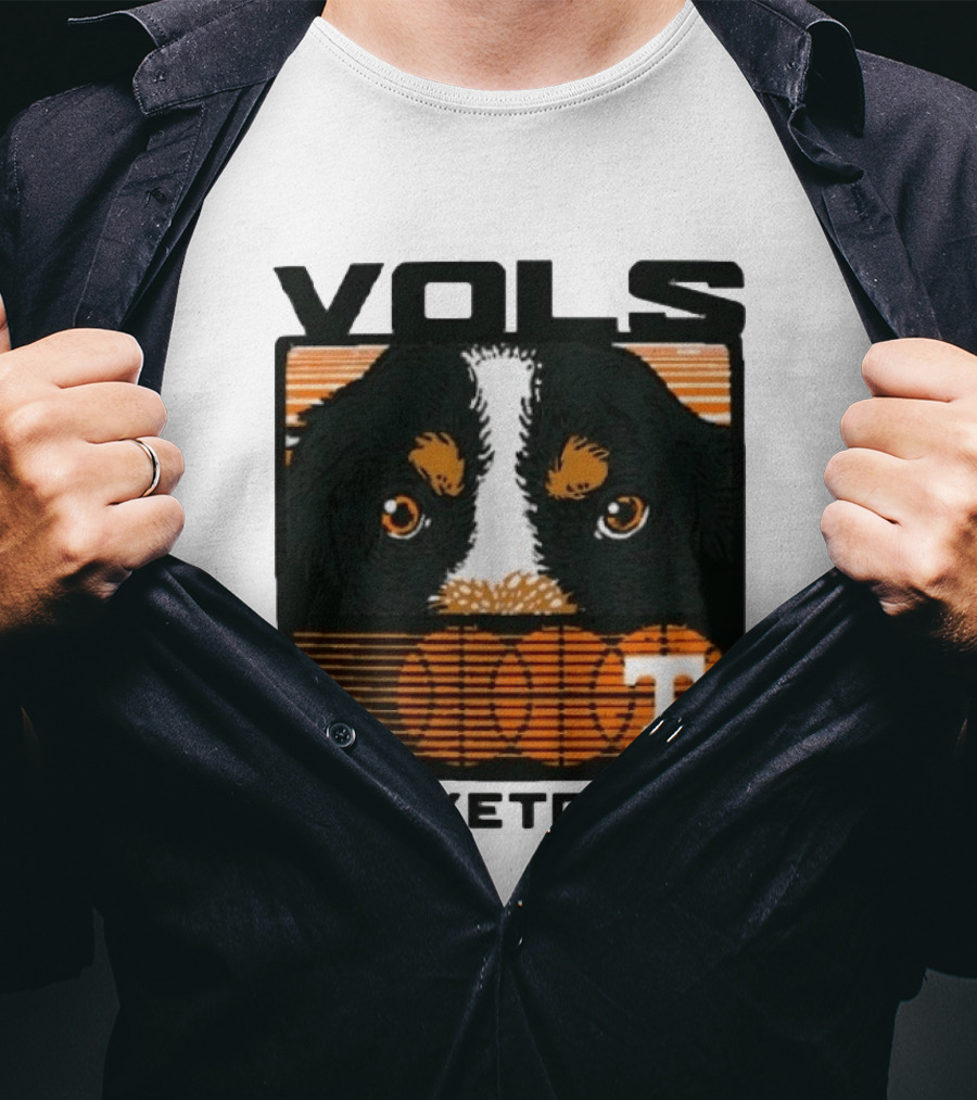 Vols Basketball Original Tennessee Volunteers Staredown T-Shirt