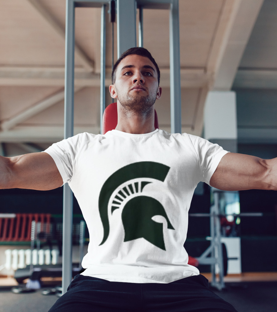 Michigan State Spartans Primary 2025 Iconic Spartan Helmet Trendy T-Shirt