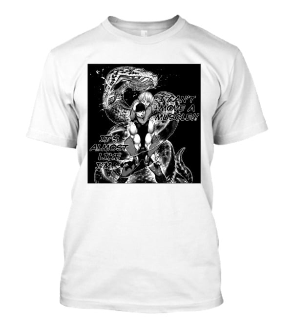I Can't Move A Muscle It's Almost Like I'm Imai Cosmo Manga Snake Scene T-Shirt