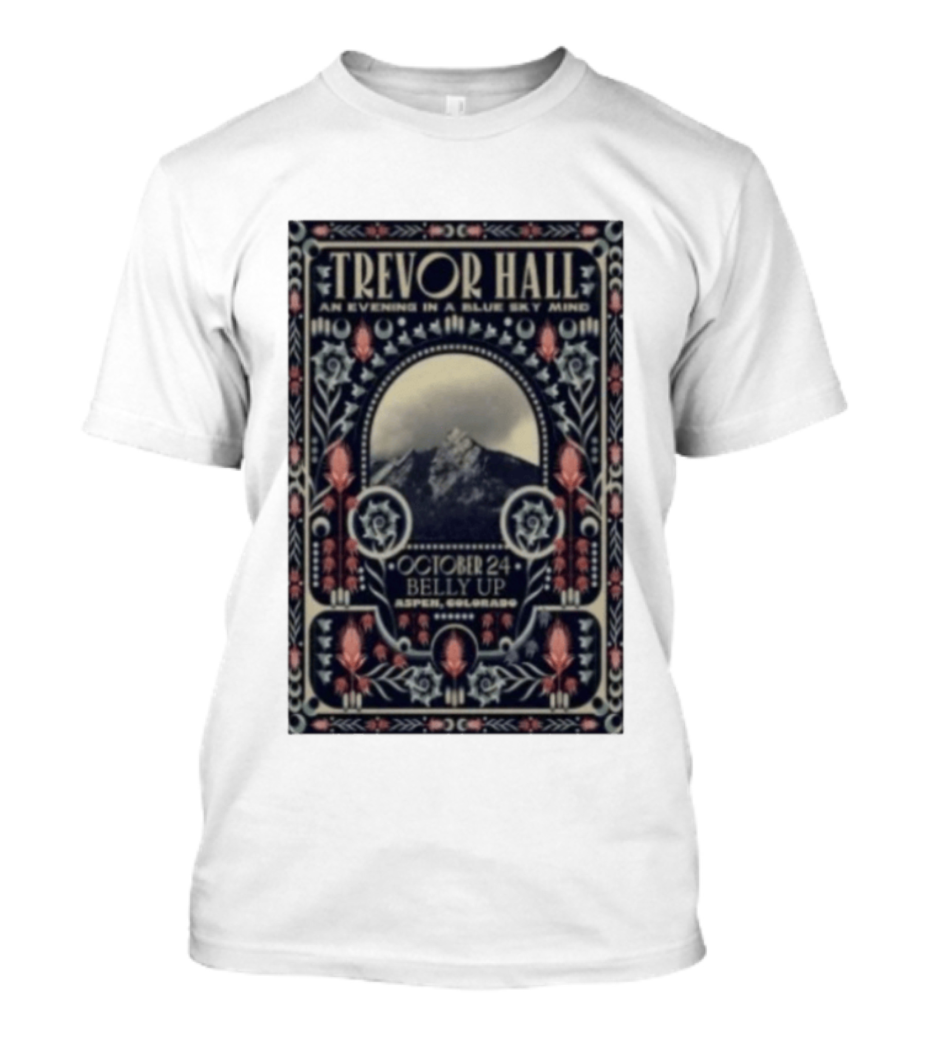 Trevor Hall An Evening In A Blue Sky Mind At Belly Up Aspen Colorado October 24 2025 T-Shirt