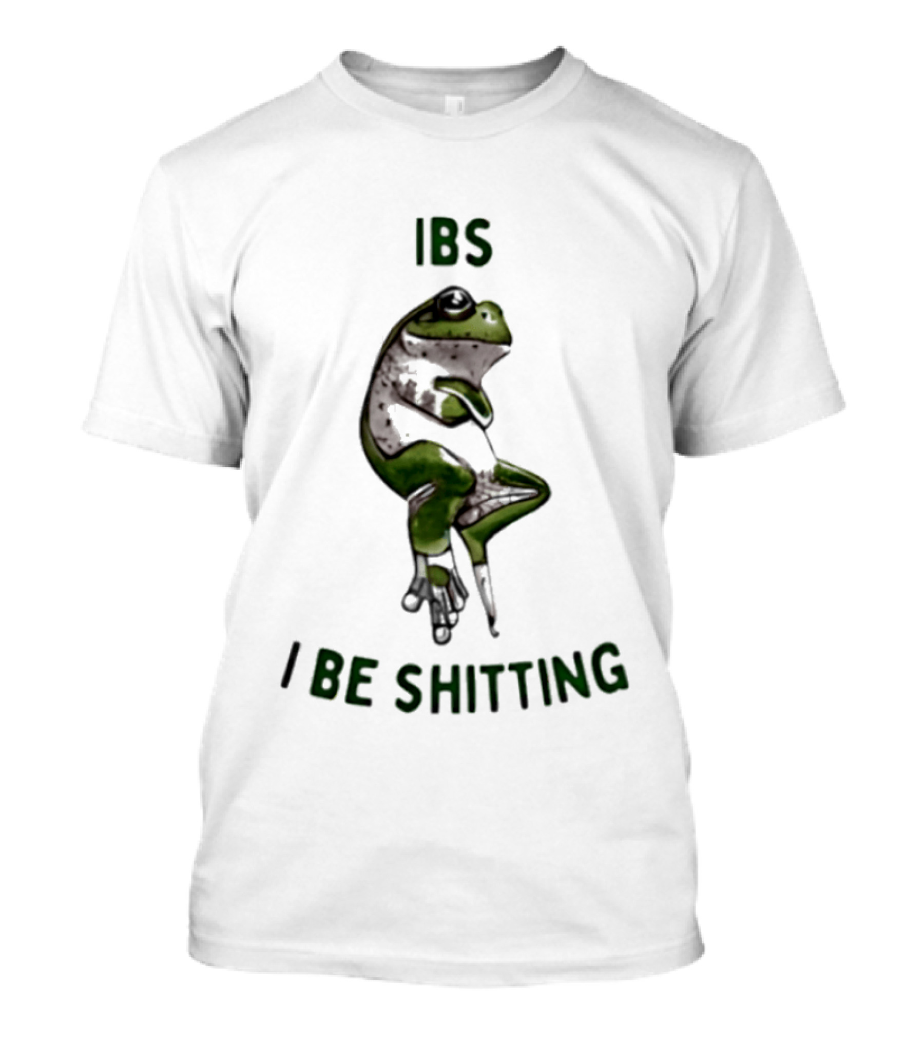 IBS I Be Shitting Frog Christmas T-Shirt