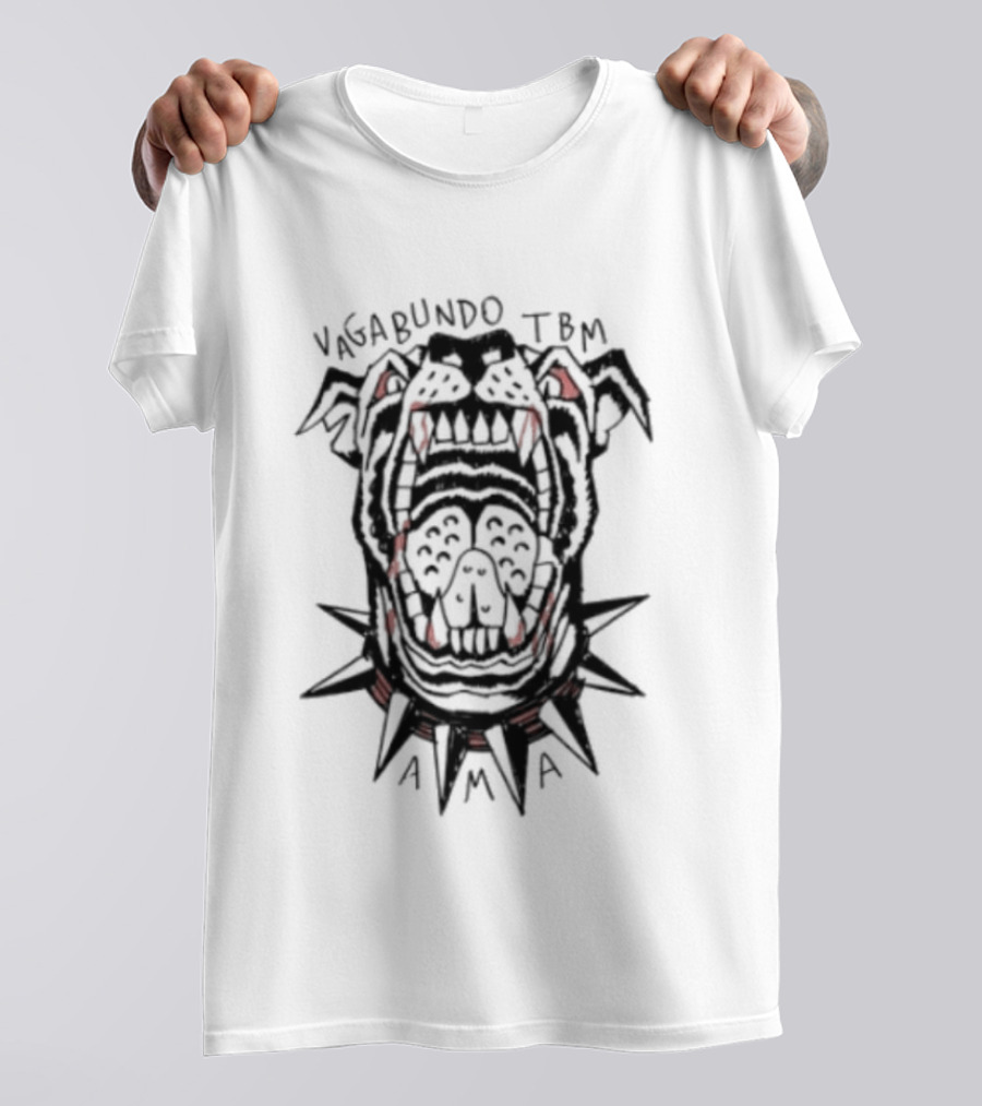 Vagabundo THC Original Pitbull Sketch Womens T-Shirt